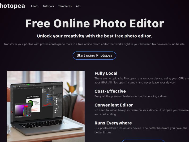 Photopea | Online Photo Editor