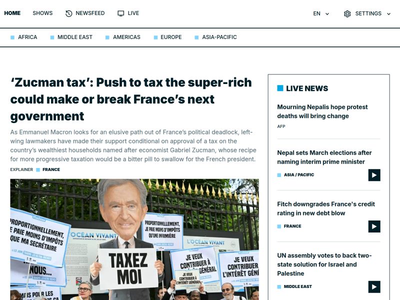 France 24 - International breaking news, top stories and headlines