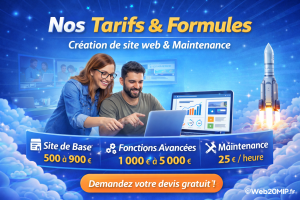 Tarifs et formules
